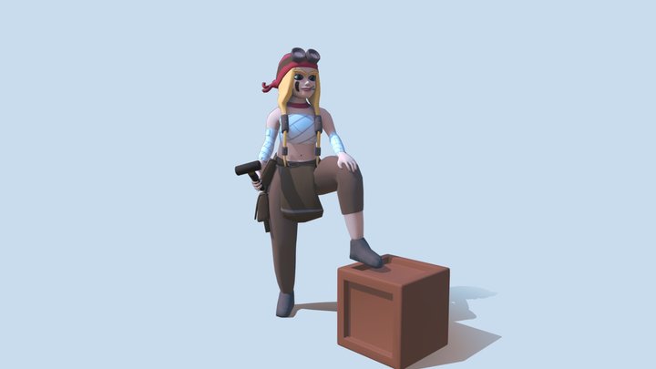 Lin The Shipwright 3D Model