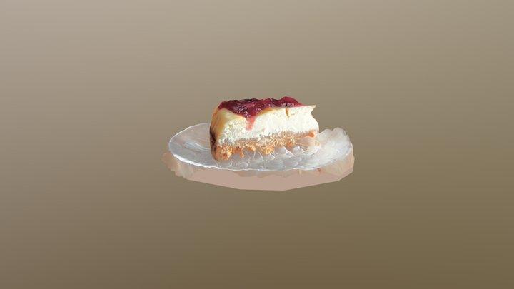 Cheesecake 4 3D Model