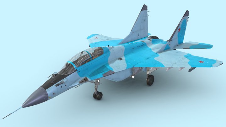 MiG-35 - Fighter Jet - Free 3D Model