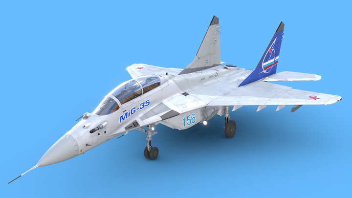 MiG-35 - Fighter Jet - Free 3D Model