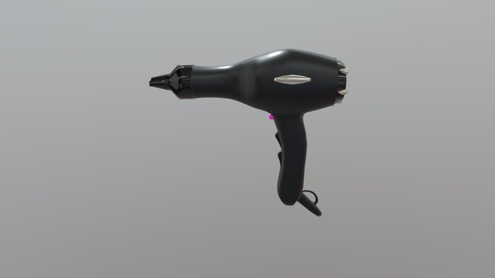 Secador de cabello 3D Model
