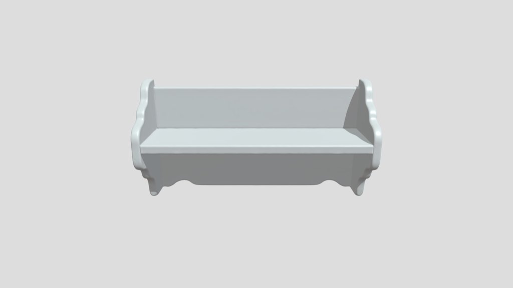 A small wall-mounted shelf