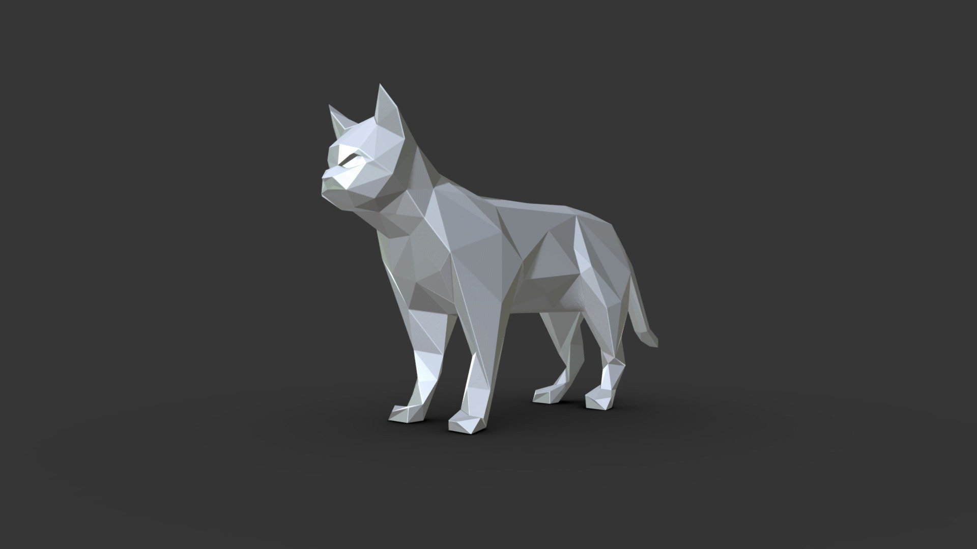 Minimalist Cat - Download Free 3D model by dg samples (@dgsamples ...