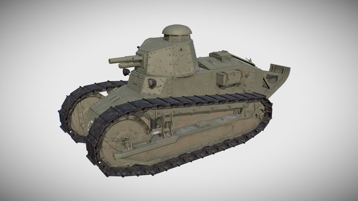 Russian Reno 3D Model