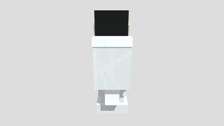 Skibidi toilet minecraft 3D Model