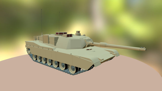 M1A1 3D Model