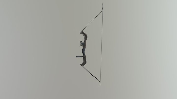 Arco Recurvo J1 - Recurve Bow J1 3D Model