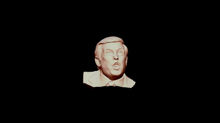 Donal Trump 3D Model