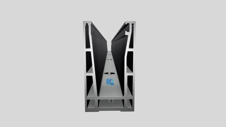 50 X 90 U Channel 1000 Mm 3D Model