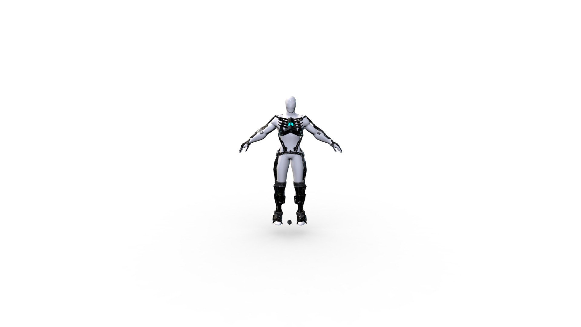 Skeleton Final + Logo Added + Rigged - 3D model by Peplica [1dd19c8 ...