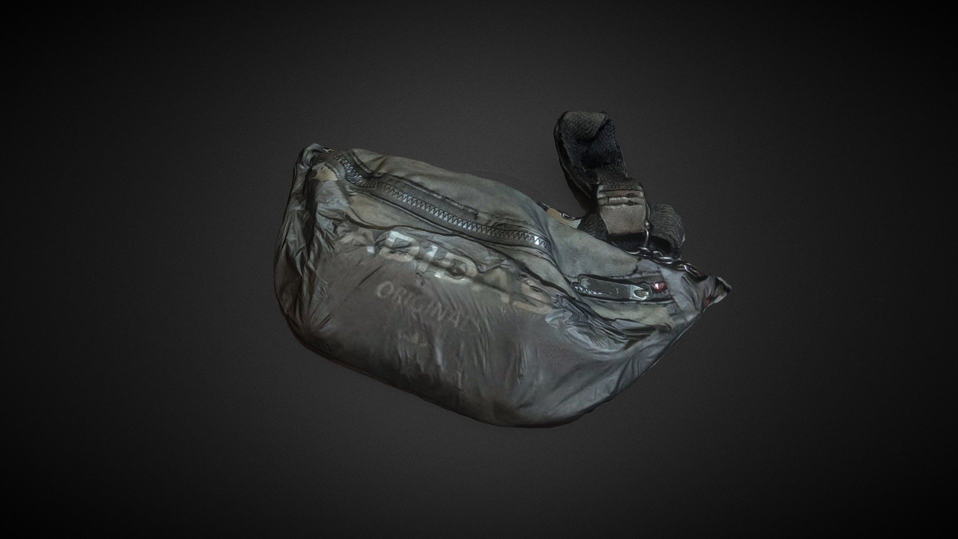 Worn Out Sling Bag 3D Scan Download Free 3D model by Alben Tan