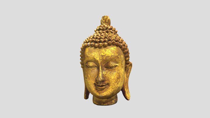 Gold Headed Buddha - Photogrammetry Test 2019
