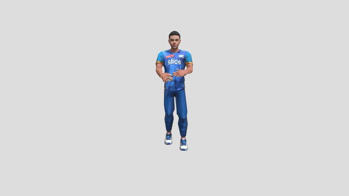 IPL_Fear_Bowling_animation_Lowpoly(gaming asset) 3D Model