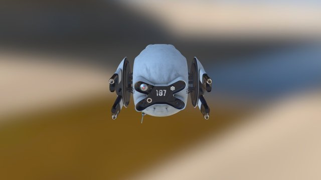 A.N.D.A. drone 187 3D Model