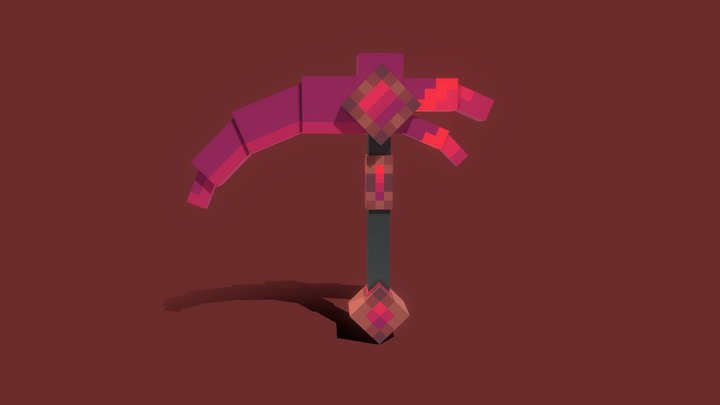 Crimson Scythe 3D Model