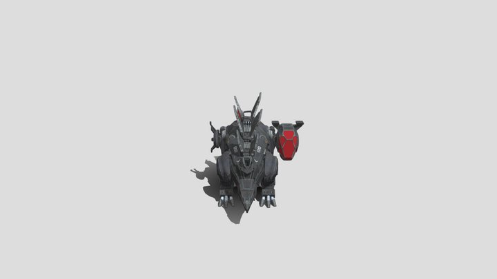 Stegosaurus_ Mech_ View