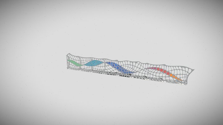 Cellular Railings 3D Model
