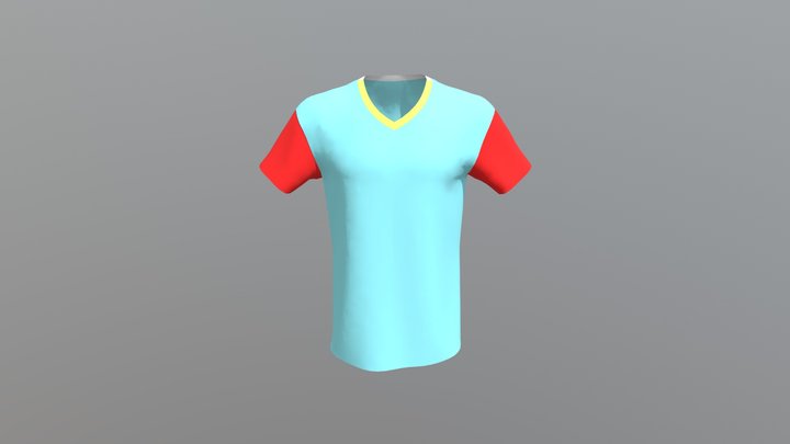 Simple Tshirt 3D Model