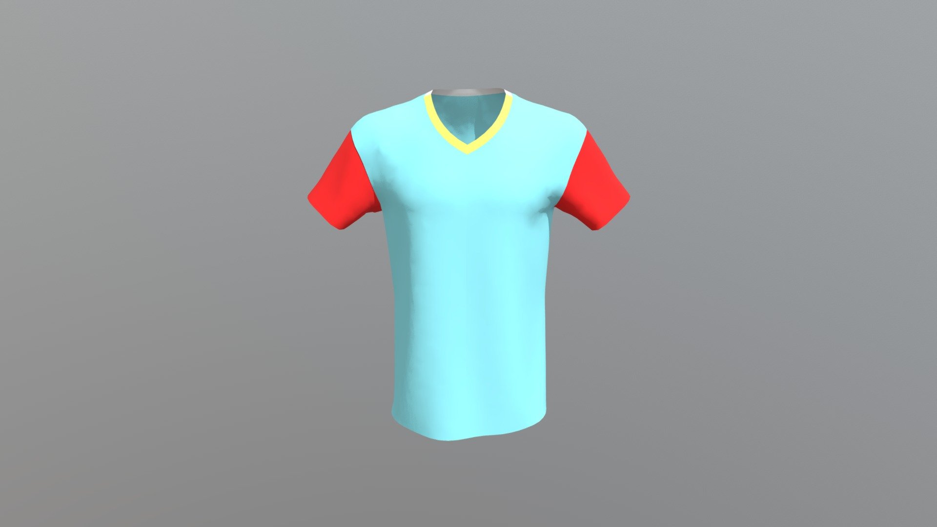 Simple Tshirt - 3D model by noorul.ahmed [1dd7762] - Sketchfab