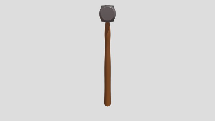 Inlämning Hammare 3D Model