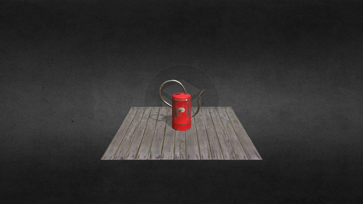 Watering Can 3D Model