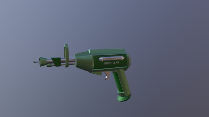 Future Pistol 3D Model