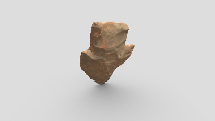 Middle Archaic Projectile Point 3D Model