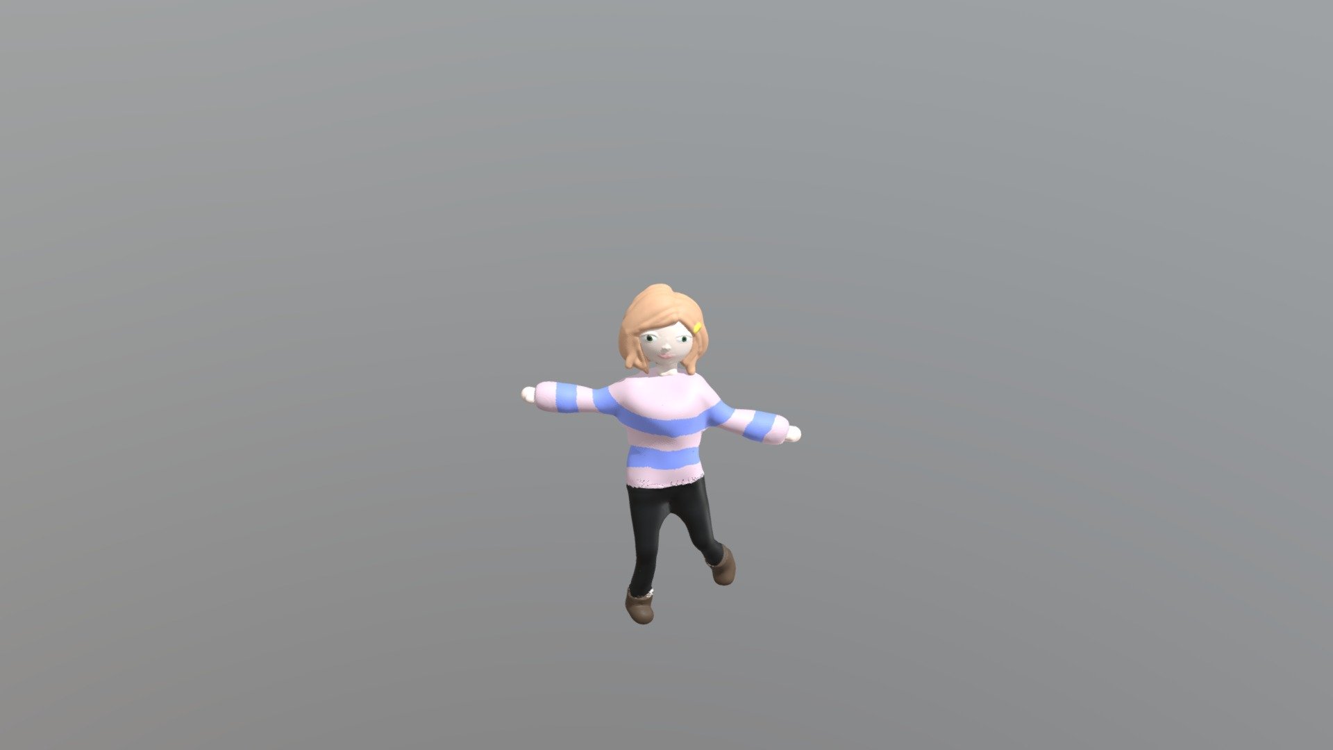девочка(Даша) - 3D model by JUNIOR_IT [1ddc65b] - Sketchfab