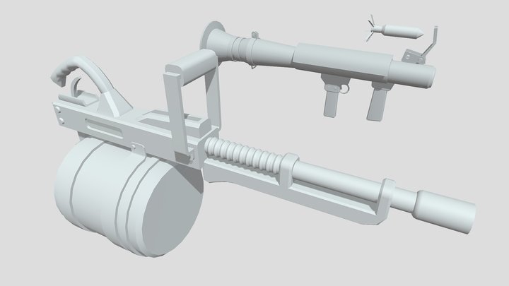 TF2 weapons 3D Model