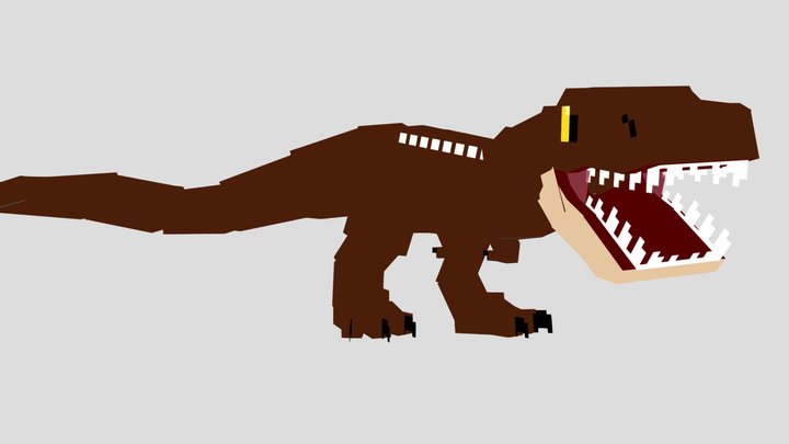 Minecraft Scarface The Rexy V.2 3D Model