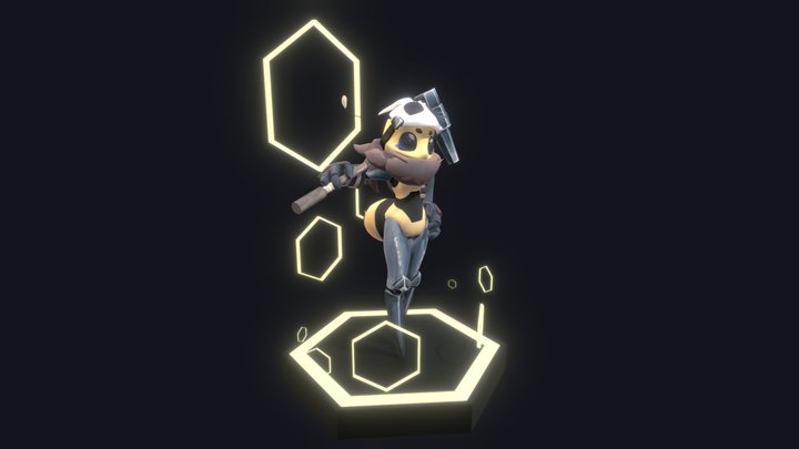 Char 3D Model