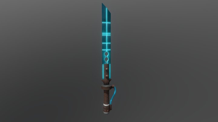 Transonic Blade 40K 3D Model