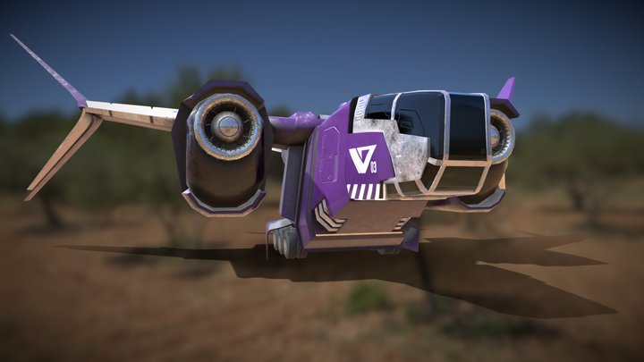 Shipuya S87 Redux 3D Model