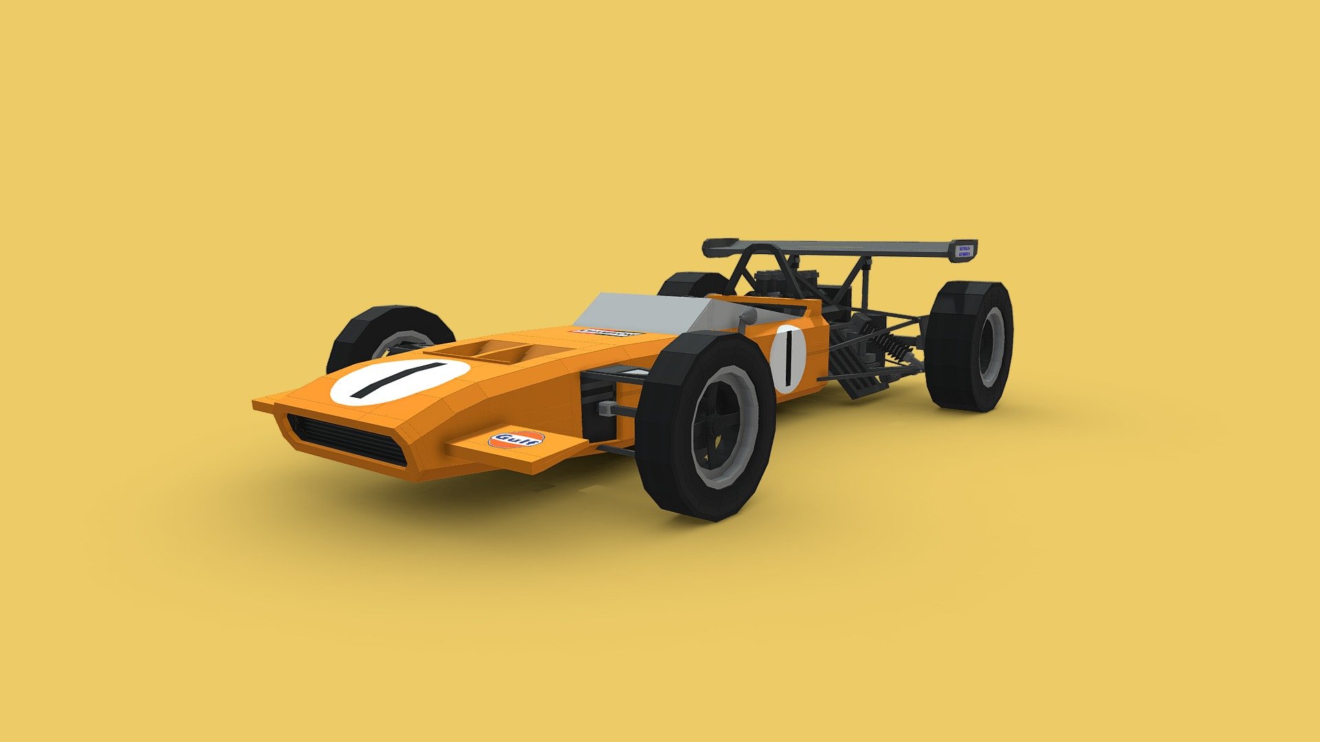 McLaren M7A F1 - Minecraft - 3D model by ashminggu [1ddef50 