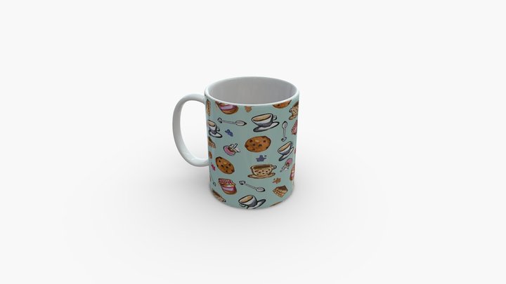 Standard Mug 3D Model