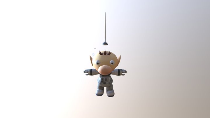 Olimar Model Unanimated 3D Model