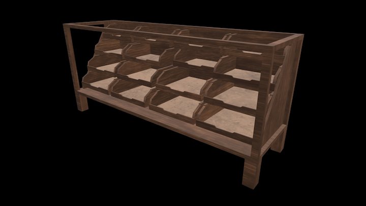 Shop counter 3D Model