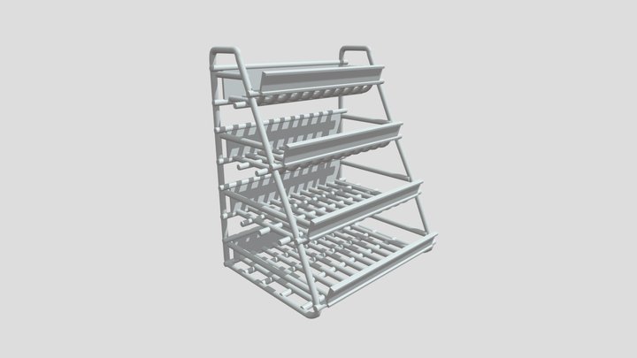 Candy Rack 3D Model