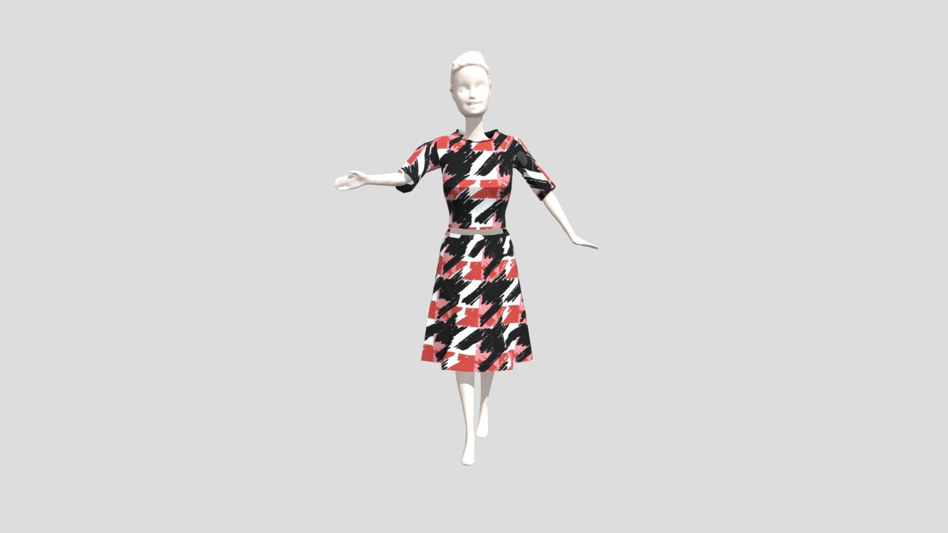 Barbie Houndstooth