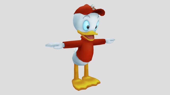Huey (Kingdom Hearts II) – Free 3D Model STL