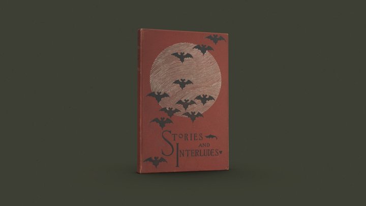 Stories And Interludes - Rare Book 3D Model