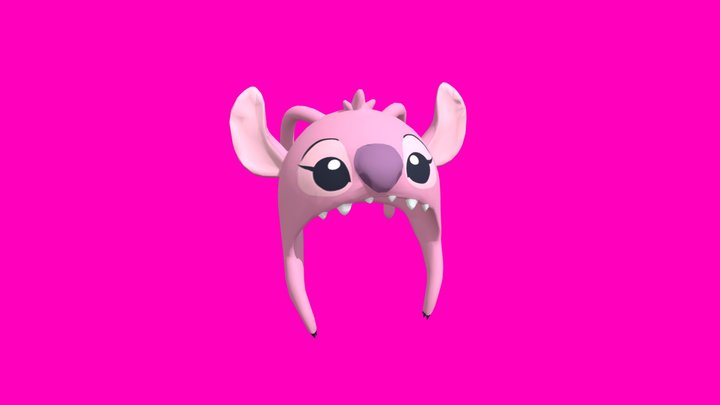 Angel Hat Hood Lilo & Stitch 3D Model