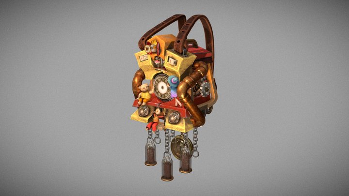 Cuckoo Clock 3D Model