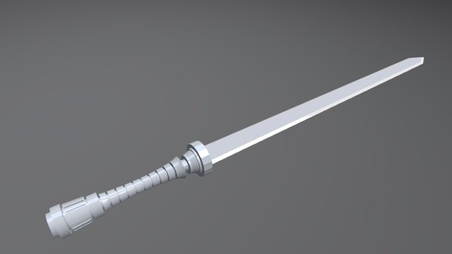 SMT4: Samurai Sword 3D Model