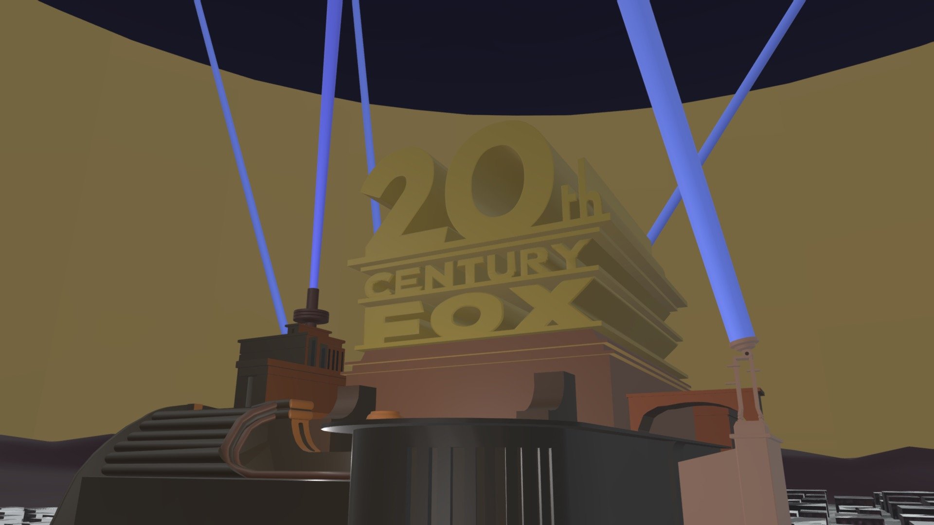 20th Century Fox Standard Logo - Download Free 3D model by Gummibar ...