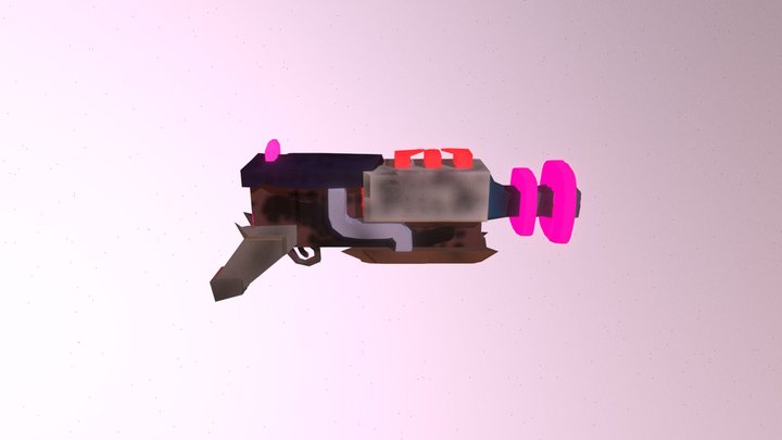 BAN gun 3D Model