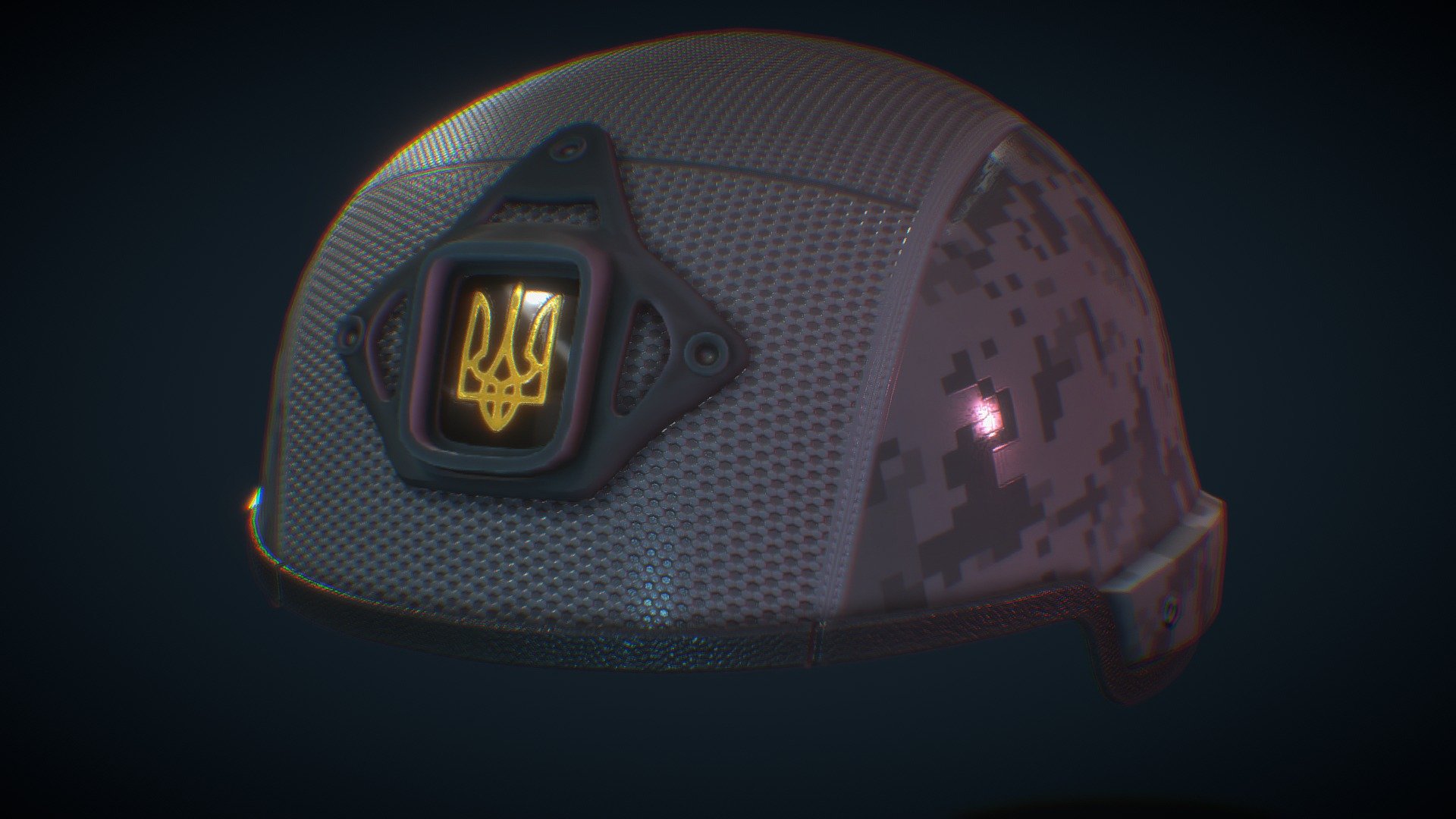 Ukrainian Tactical Helmet Download Free 3D model by Idmenthal