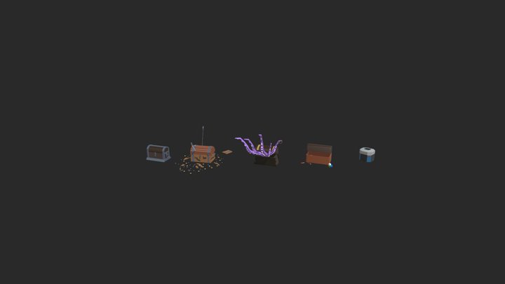 HW XYZ School Secondary forms 3D Model