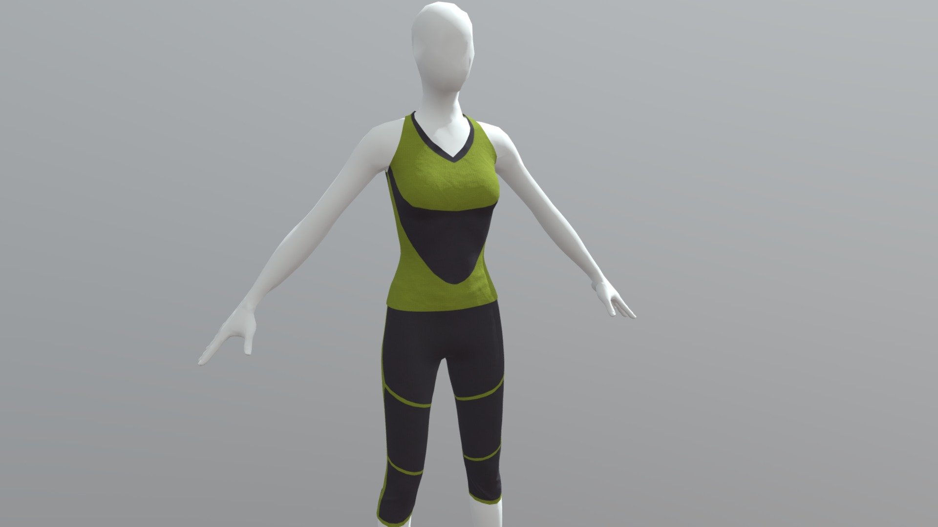 Woman Fitness Clothes