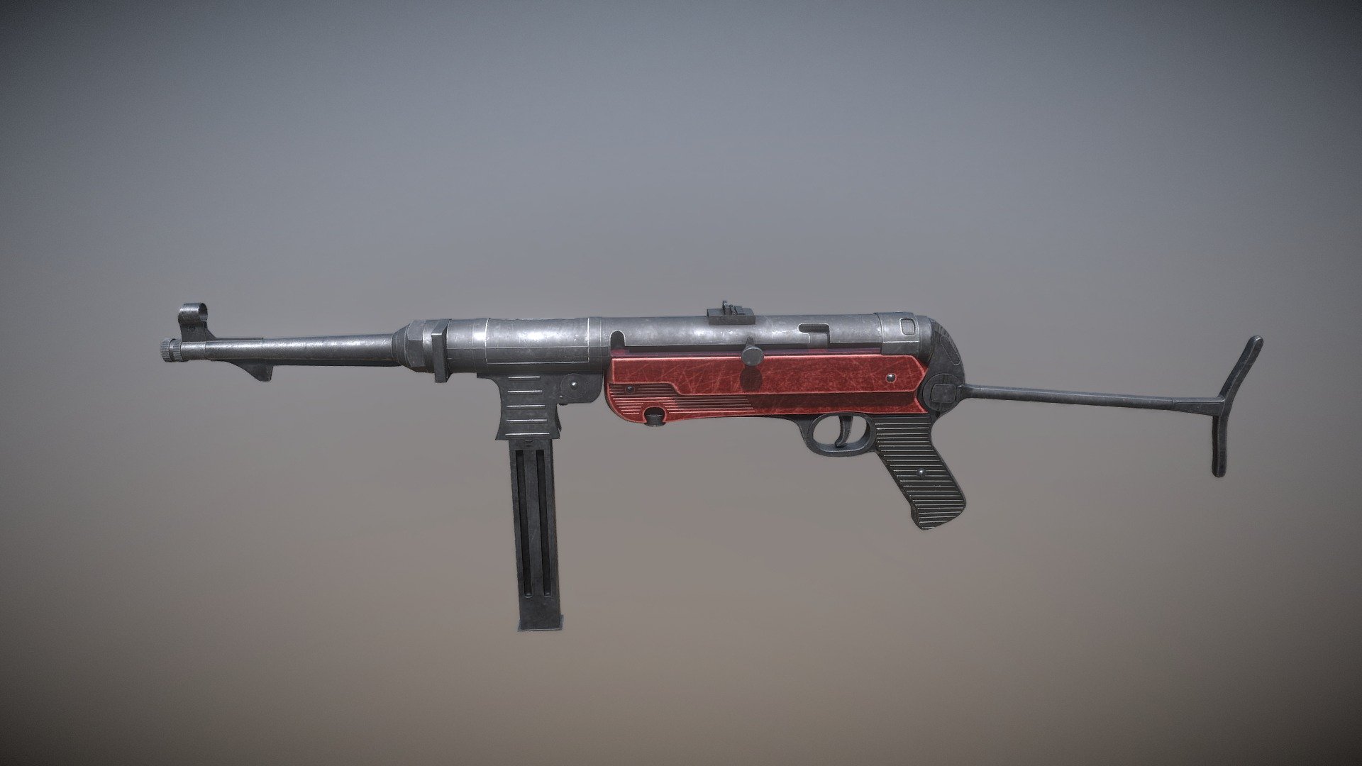 MP40 submachinegun CAT scan gun print ready to frame hdhub4u.coach